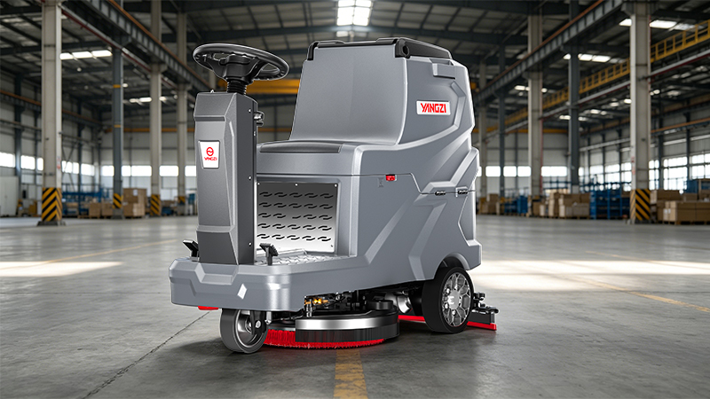 YZ-X5E雙刷駕駛式洗地機