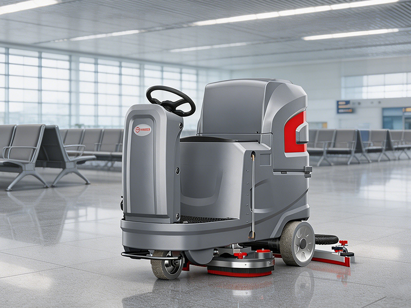 高鐵站機場專用洗地機