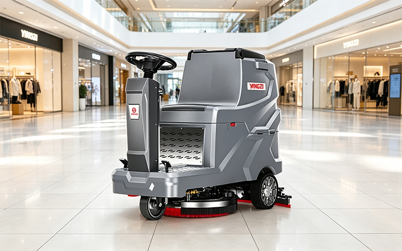 商場超市清潔場景