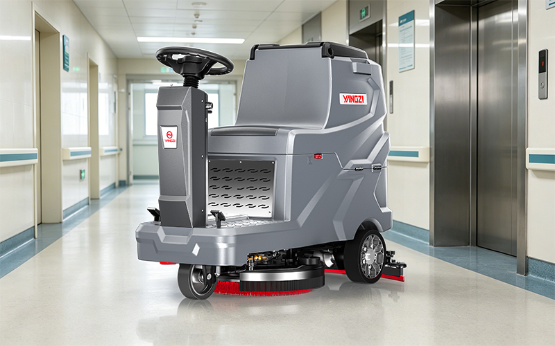 YZ-X5E靜音駕駛洗地機