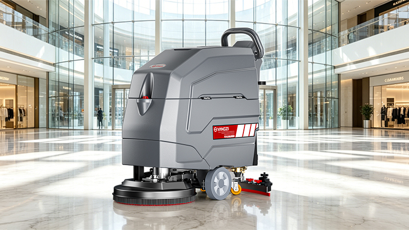 商場超市手推洗地機