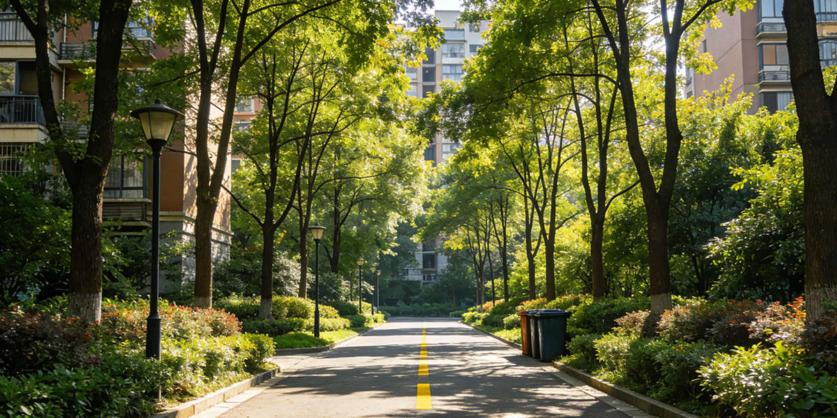 小區園區道路清潔