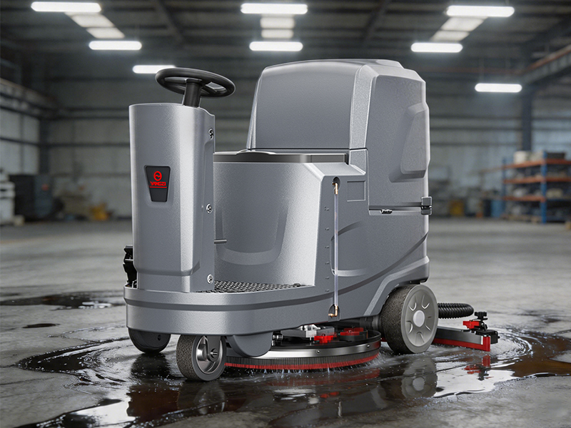 油污駕駛洗地機(jī)